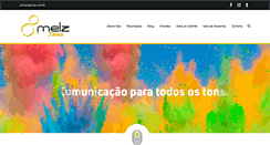 Desktop Screenshot of melz.com.br